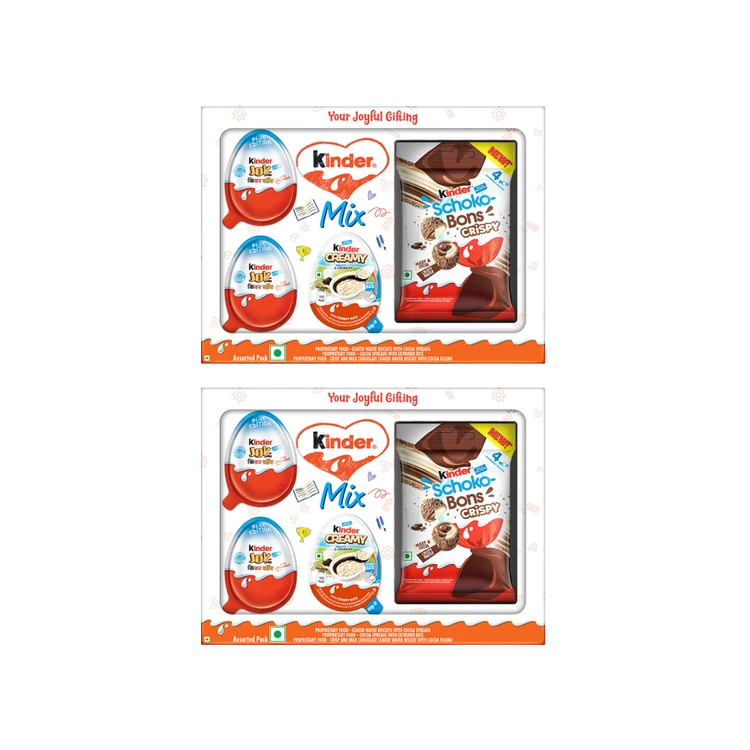 Kinder Joy Assorted Chocolate Pack - Pack of 2