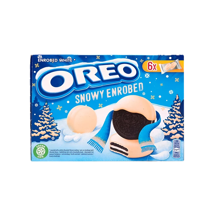 Oreo White Chocolate Covered Cream Biscuits