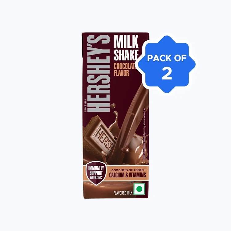 Hershey's Chocolate Flavour Milkshake - Pack of 2