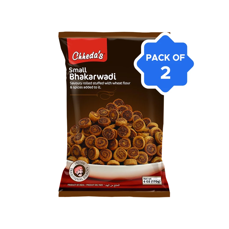 Chheda's Bhakarwadi Namkeen - Pack of 2