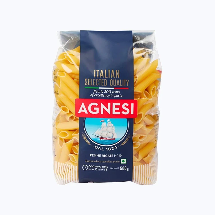 Agnesi Penne Rigate Pasta N 19