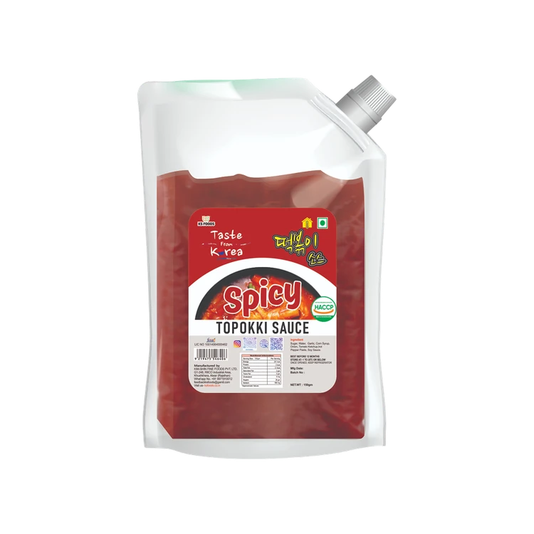 KS FOODS Korean Spicy Topokki Sauce