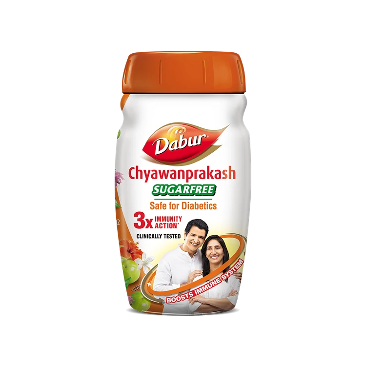 Dabur Chyawanprash Sugar Free - Safe for Diabetics with 40+ Ayurvedic Herbs