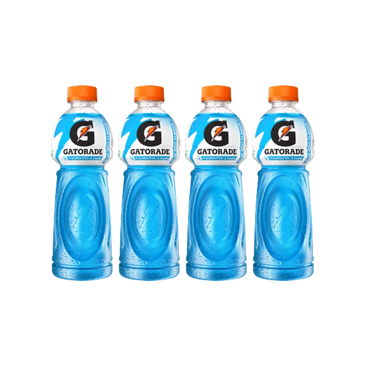 Gatorade Blue Bolt Zero Sugar Energy Drink - Pack of 4