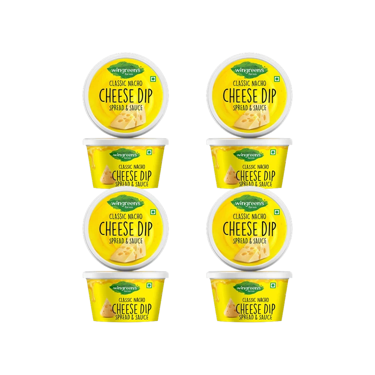 Wingreens Farms Classic Nacho Cheese Dip - Pack of 4