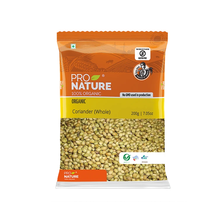 Pro Nature Organic Coriander Seeds/Dhania
