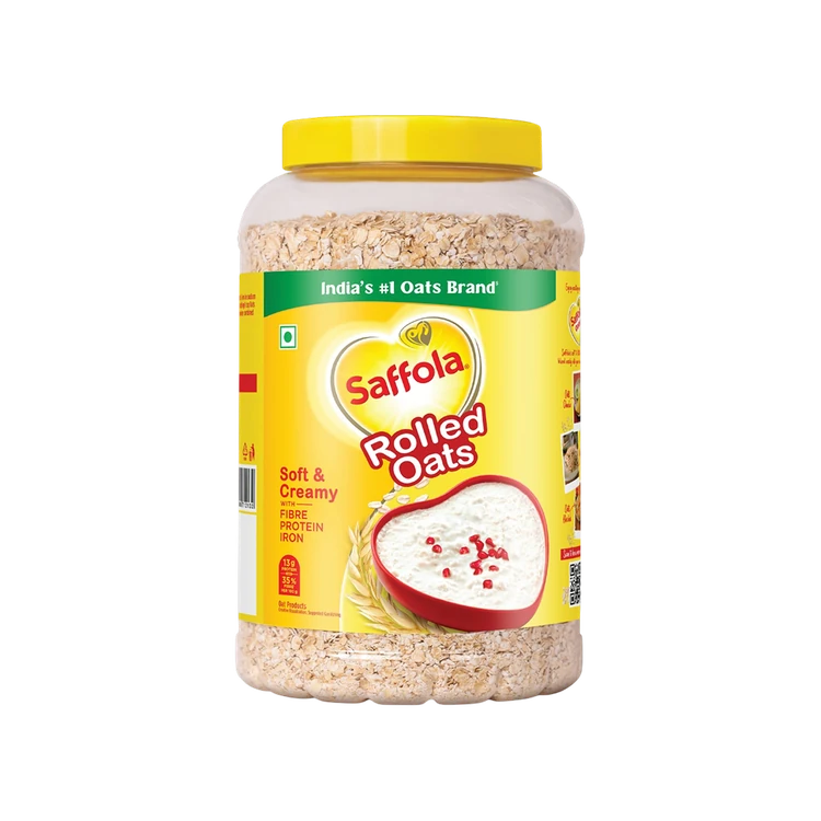 Saffola Soft & Creamy Rolled Oats