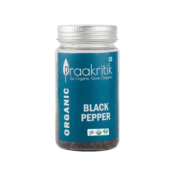 Praakritik Organic Black Pepper Whole