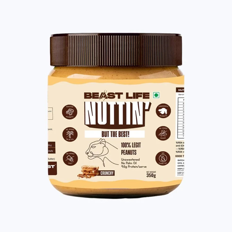 BeastLife Nuttin Crunchy Peanut Butter