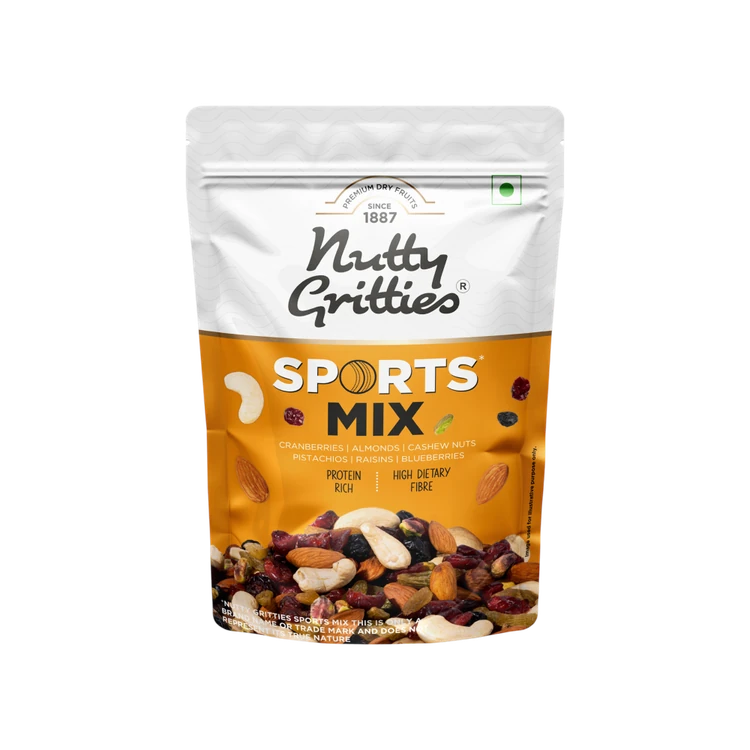 Nutty Gritties Sports Dry Fruit Mix (Dry Fruit Mishrana)