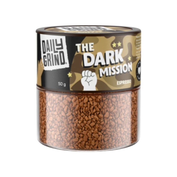 Daily Grind The Dark Mission Espresso Instant Coffee