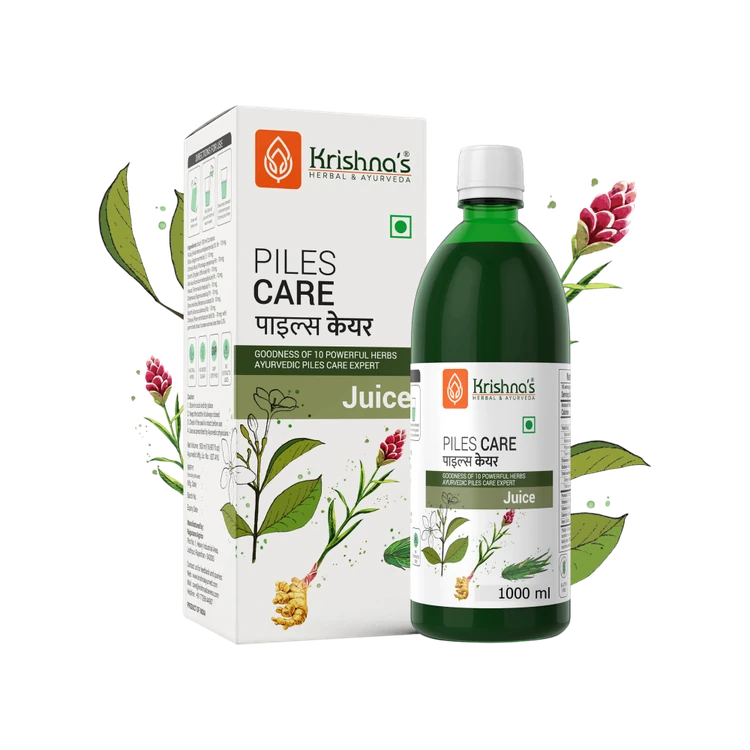 Krishna's Herbal & Ayurveda Piles Care Herbal Juice