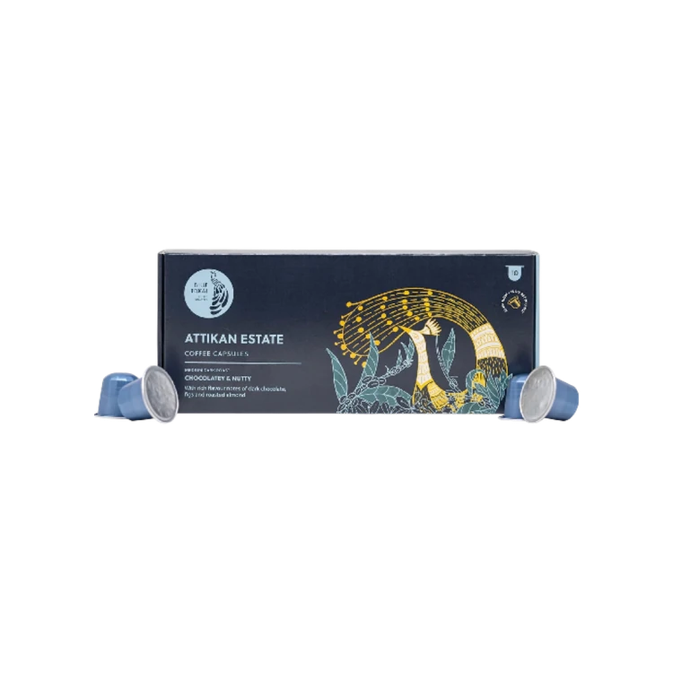 Blue Tokai Attikan Estate Medium Dark Roast Coffee Capsules