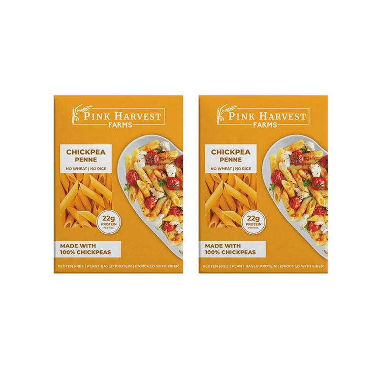 Pink Harvest Farms Chickpea Penne Pasta (Gluten Free) - Pack of 2