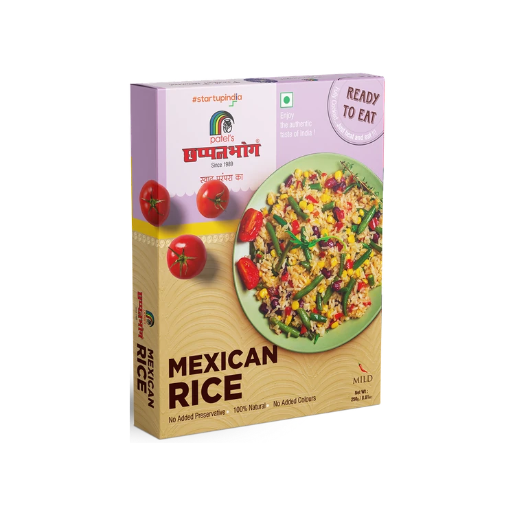 PATELS CHHAPPANBHOG Ready to Eat Mexican Rice