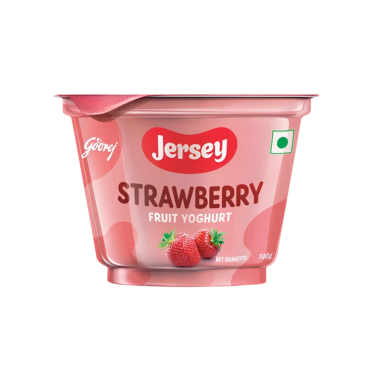 Godrej Jersey Strawberry Yogurt
