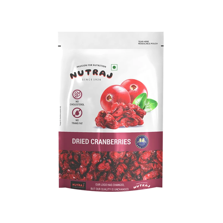 Nutraj American Dried Cranberries (Ona Cranberries)