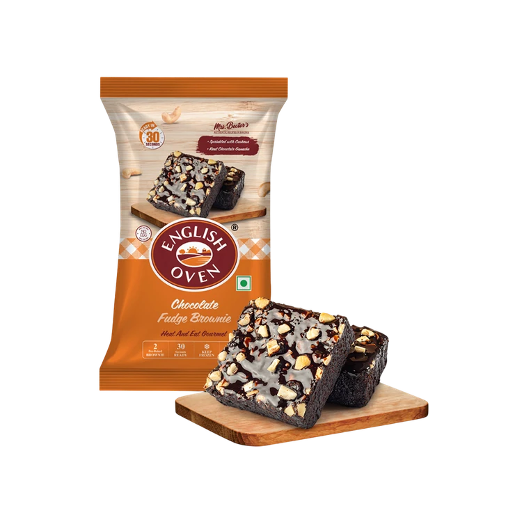 English Oven Cashew Fudge Brownie