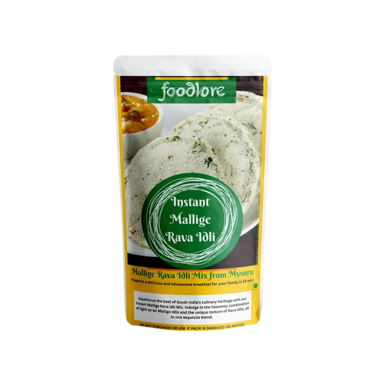 Foodlore Mallige Rava Idli Instant Mix