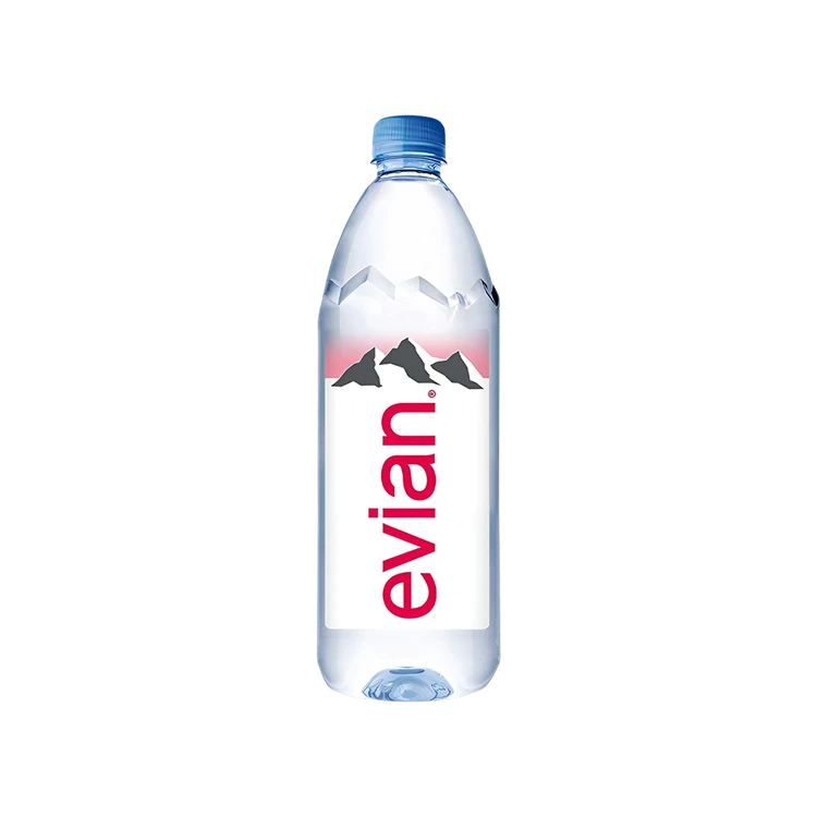 Evian Natural Mineral Water - 1ltr