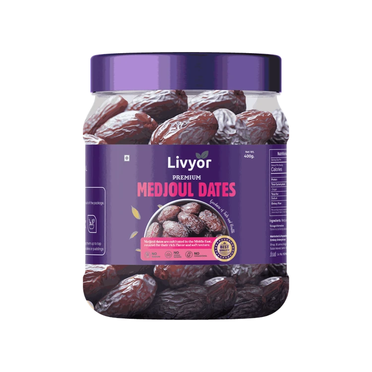 Livyor Premium Medjoul Dates (Kharjura)
