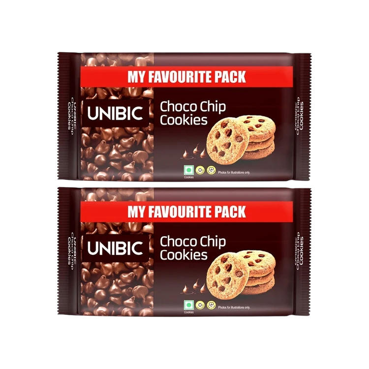 Unibic Choco Chip Cookies - Pack of 2