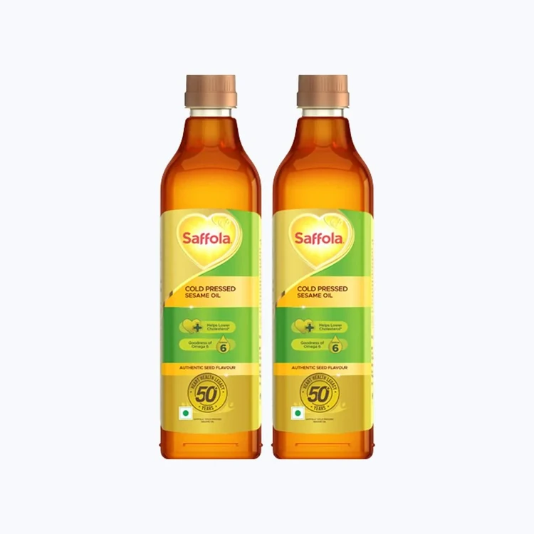 Saffola Cold Pressed Sesame Oil - Pack of 2