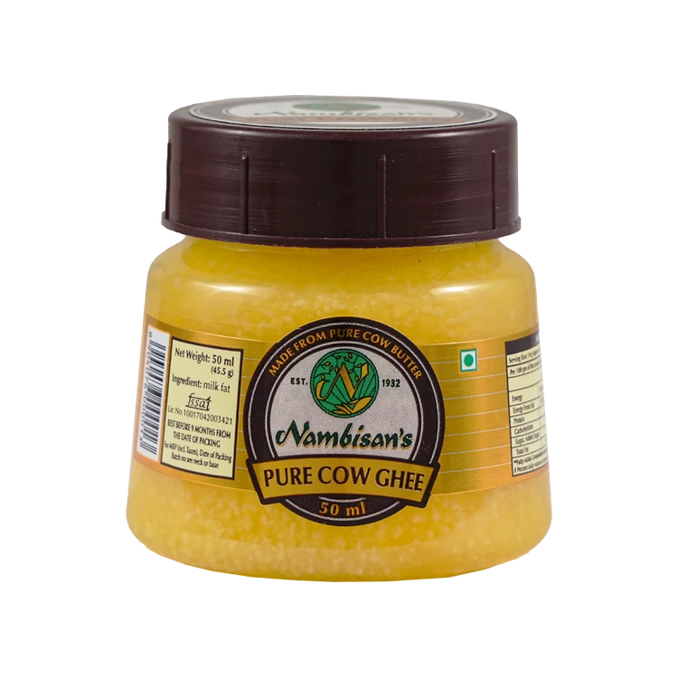 Nambisan's Pure Cow Ghee (50 ml) (Hasuvina Tuppa)