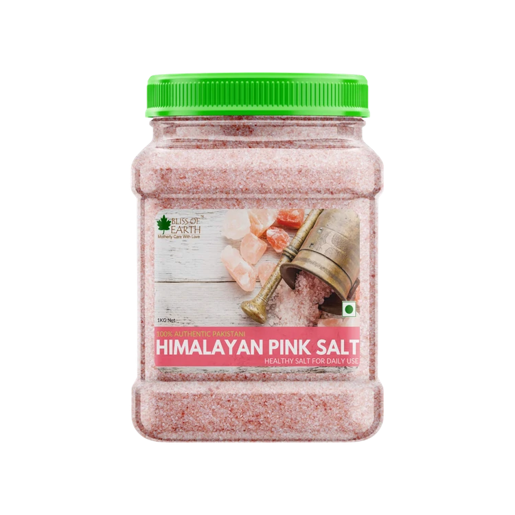 Bliss of Earth Himalayan Pink Salt, Natural Rock Salt / Sendha Namak