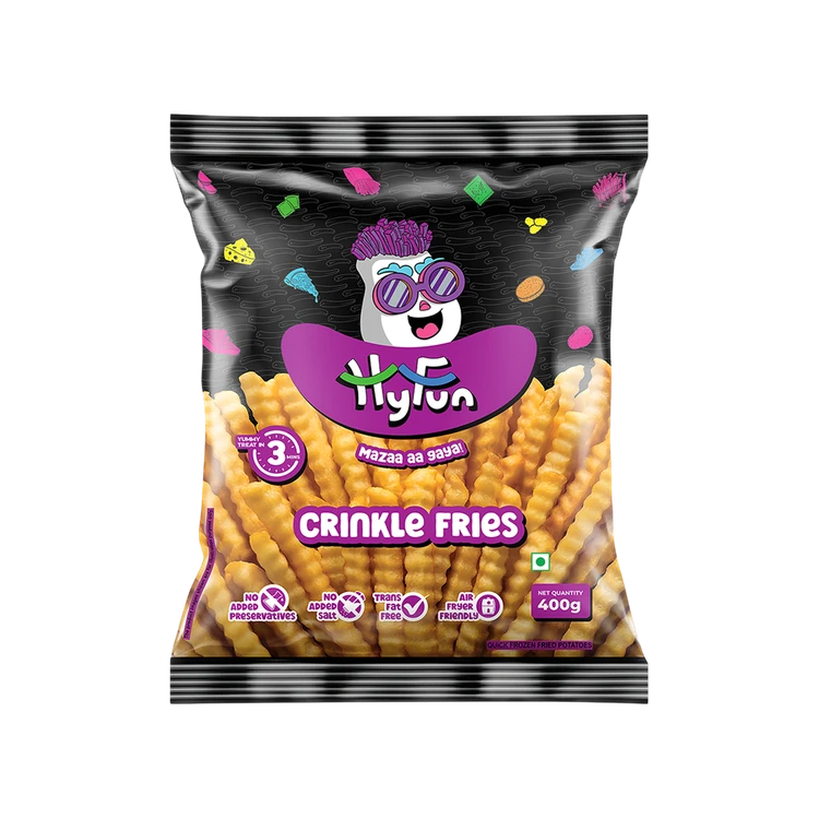 HyFun Crinkle French Fries