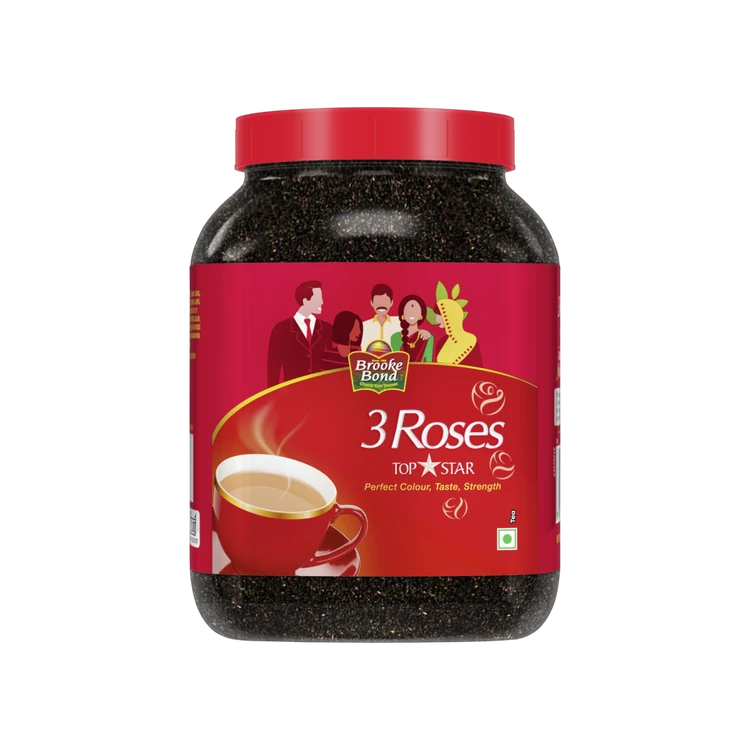 Brooke Bond Red Label 3 Roses Topstar Tea