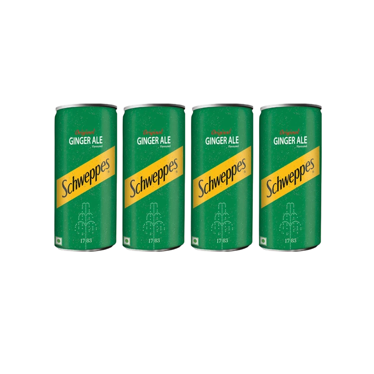 Schweppes Ginger Ale - Pack of 4
