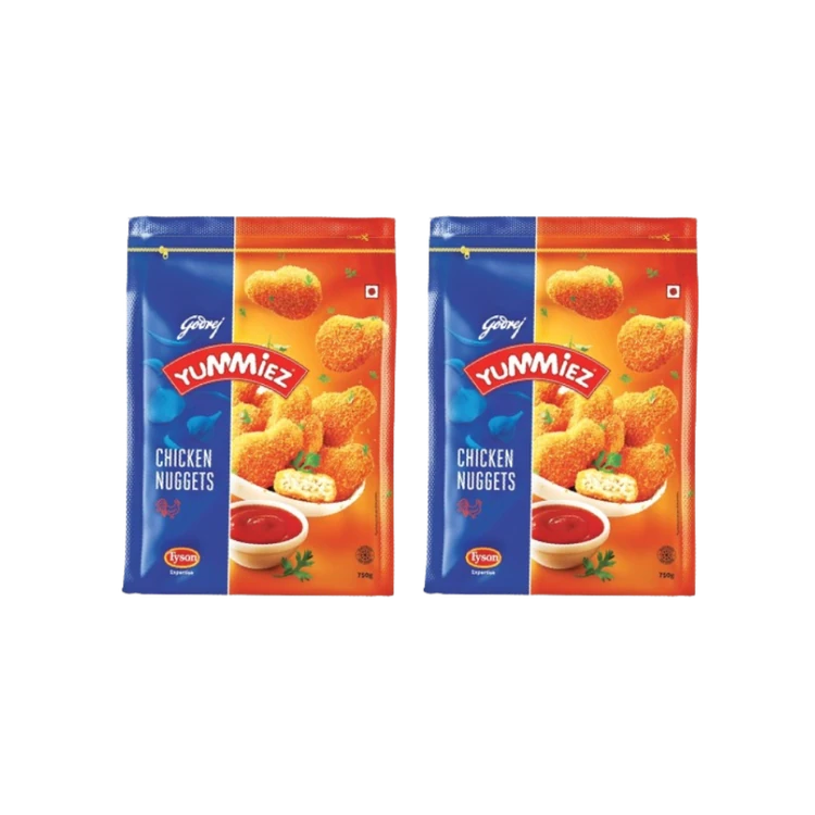 Godrej Yummiez Chicken Nuggets (Frozen) - Pack of 2