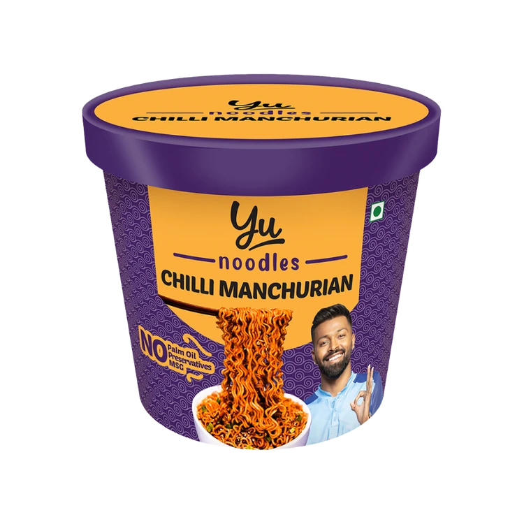 Yu Chilli Manchurian Instant Cup Noodles