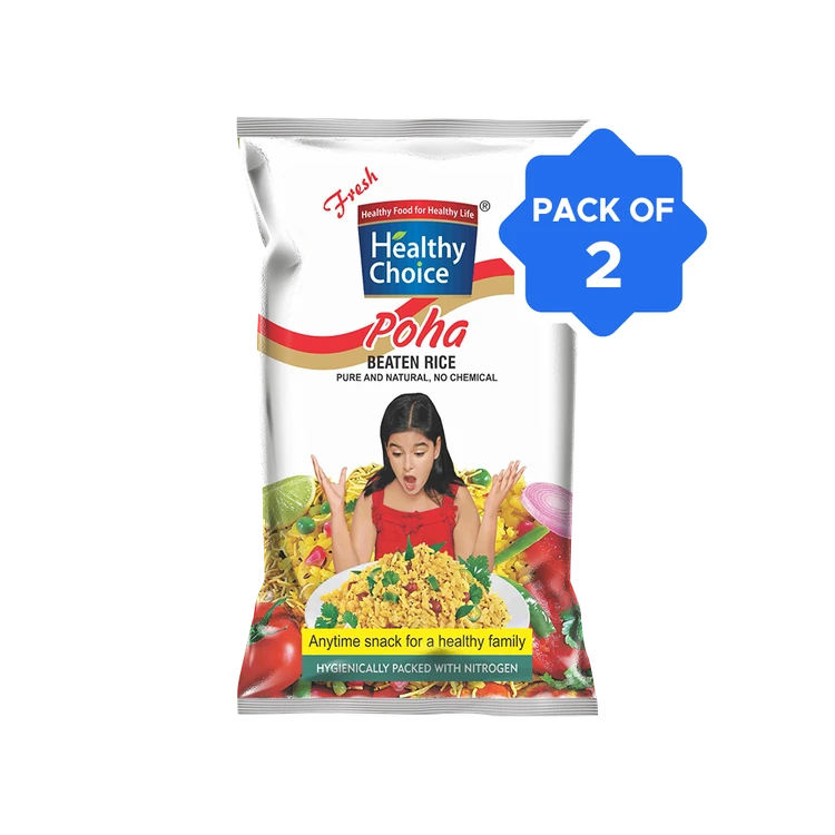 Healthy Choice Thin Poha - Pack of 2 (Thin Avalakki)