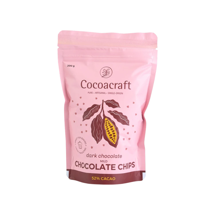 Cocoacraft 52% Mild Dark Chocolate Chips