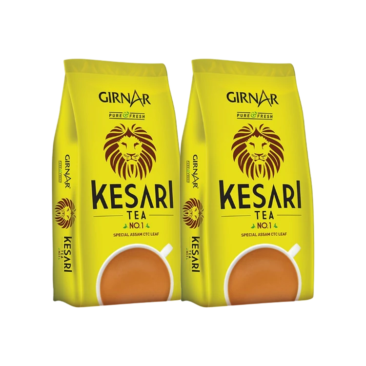 Girnar Kesari No. 1 Special Assam CTC Leaf Tea - Pack of 2