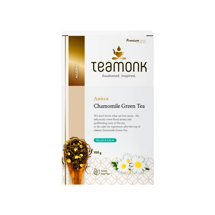 Teamonk Global Anicca Chamomile Green Tea