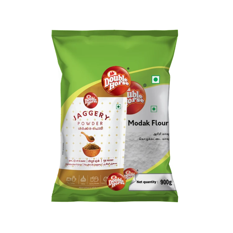 Double Horse Modak Flour with Jaggery Powder