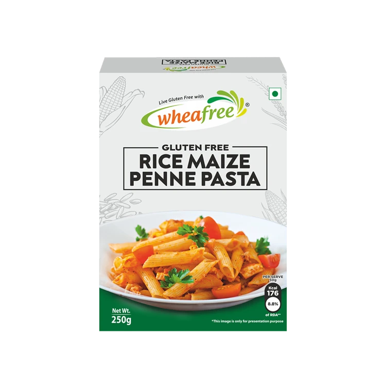 Wheafree Gluten Free Rice Maize Penne Pasta