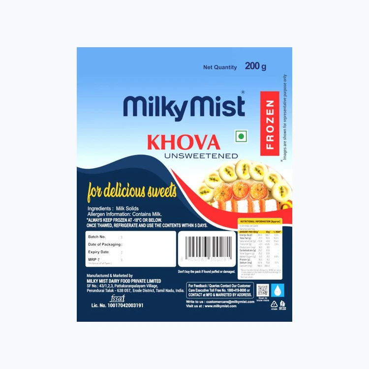 Milky Mist Unsweetened Khoya