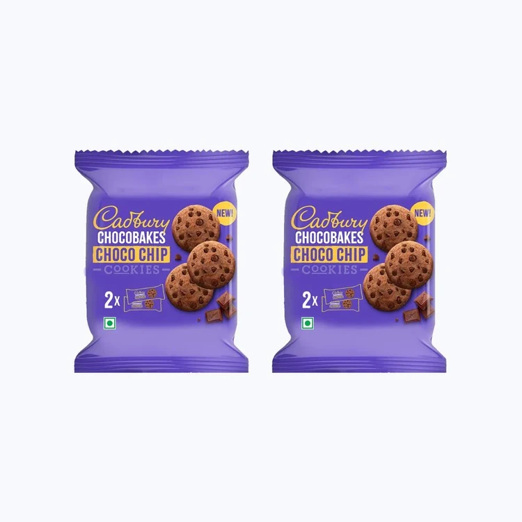 Cadbury Chocobakes Choco Chip Cookies - Pack of 2