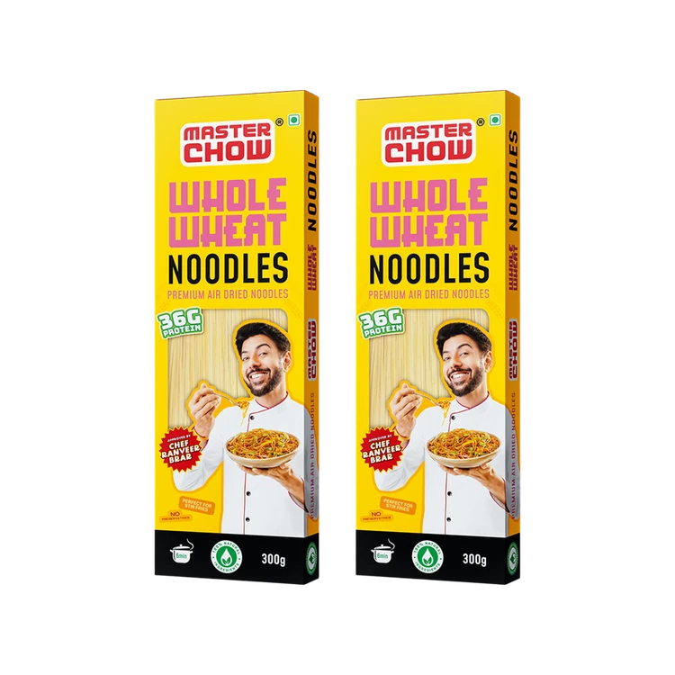 MasterChow Healthy Whole Wheat Noodles - Pack of 2