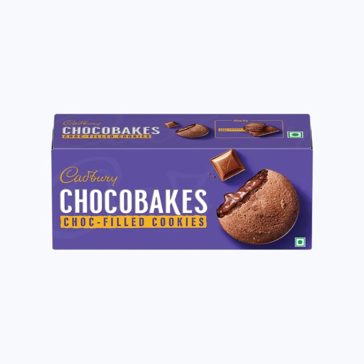Cadbury Chocobakes Center Filled Biscuits