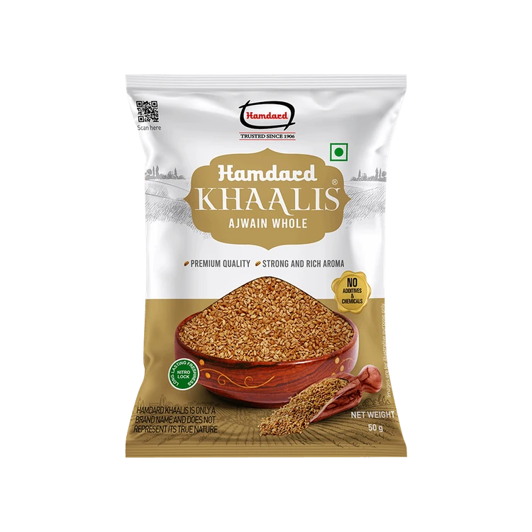 Hamdard Khaalis Ajwain Seeds (Oma Kaalu)