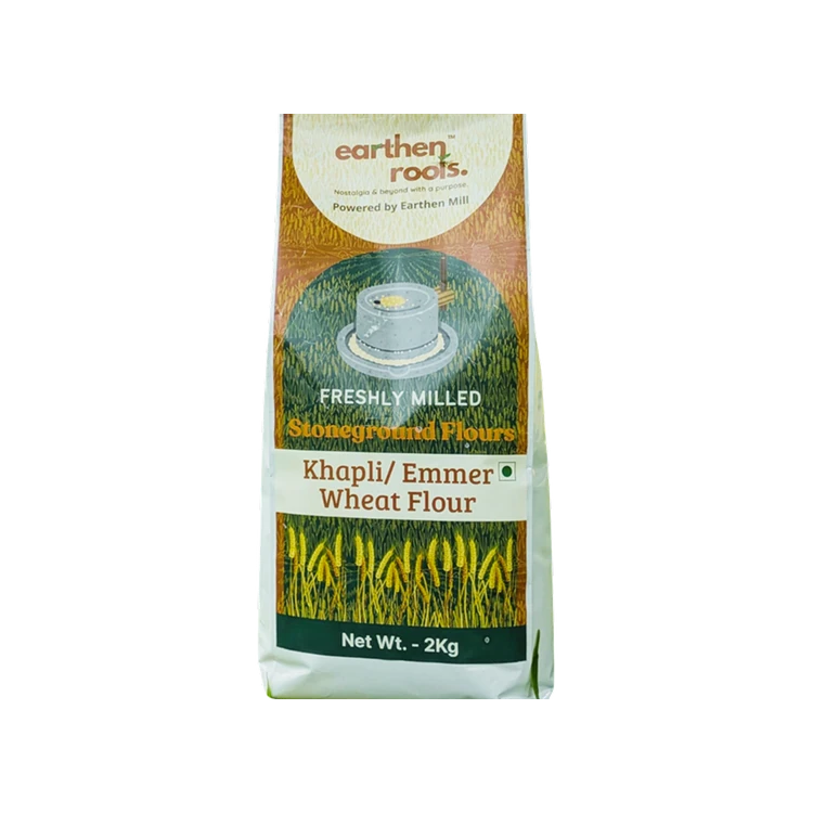 Earthen Roots Wheat Khapli Wheat Atta