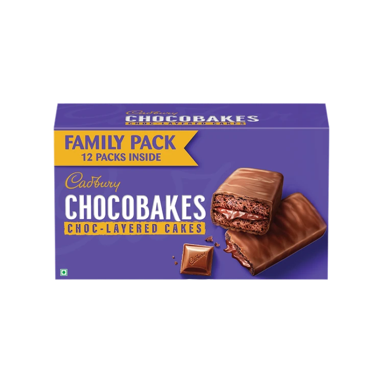 Cadbury Chocobakes Choc Layered Cake (pack of 12)
