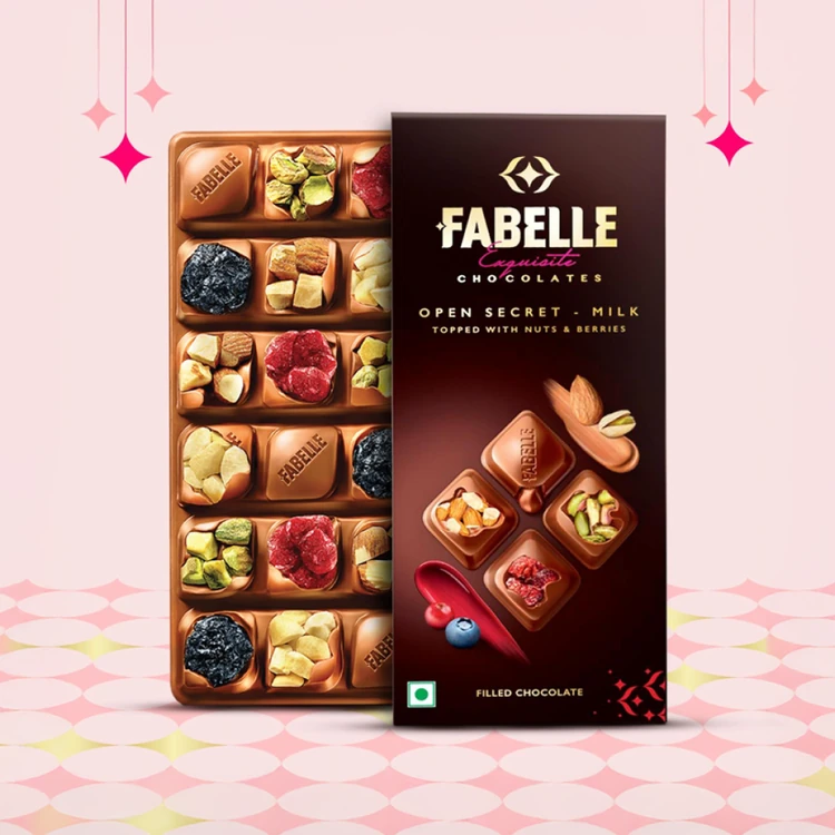 Fabelle Open Secret Milk Chocolate Bar