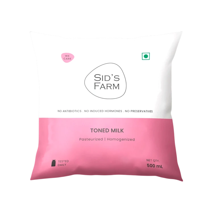 Sids Farm Toned Milk