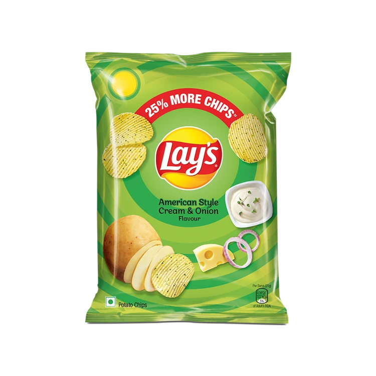 Lay's American Style Cream & Onion Potato Chips